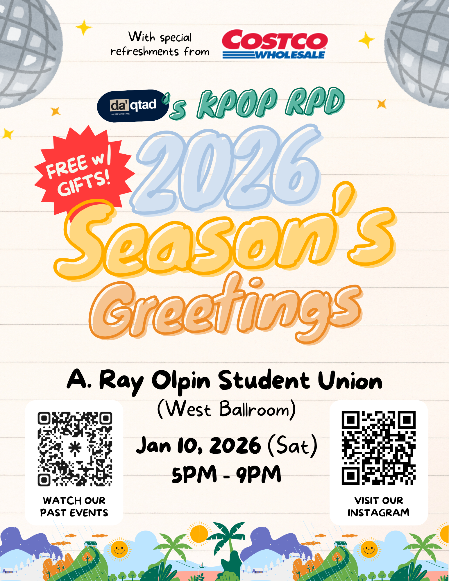 #RPD_UT2 · 2026 Season's Greetings event poster