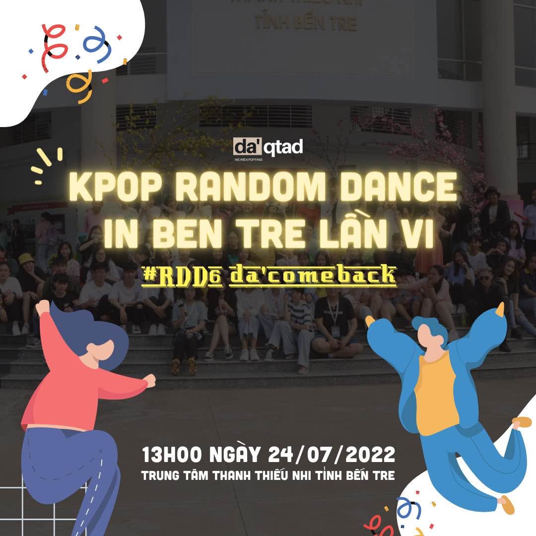 #RDD6 · da'comeback event poster