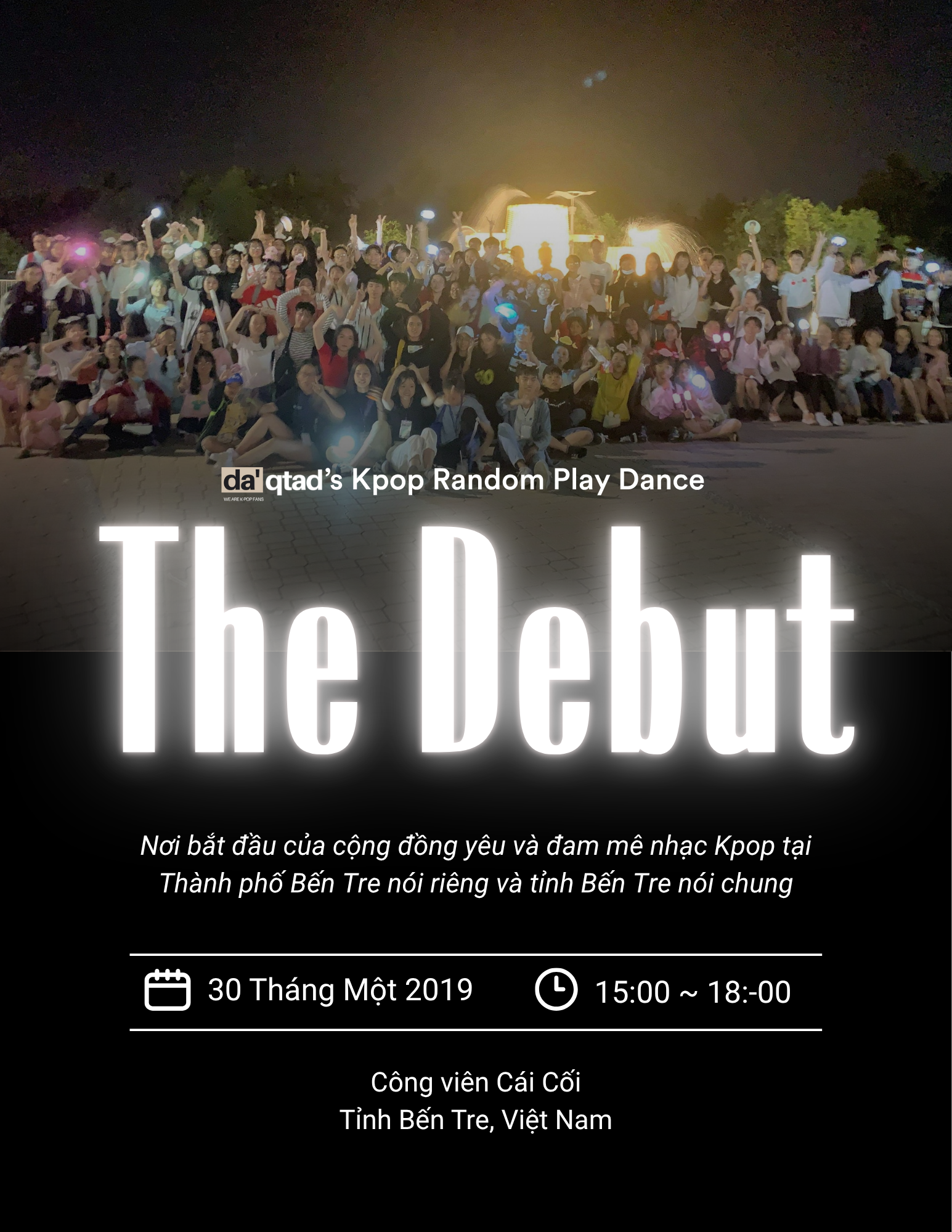 #RDD1 · The Debut in Ben Tre event poster