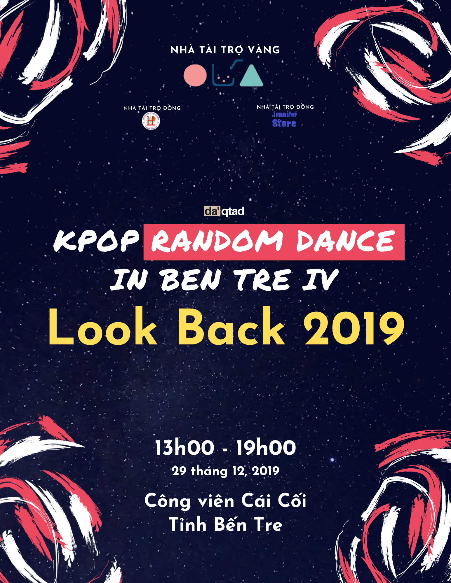 #RDD4 · Look Back 2019 event poster