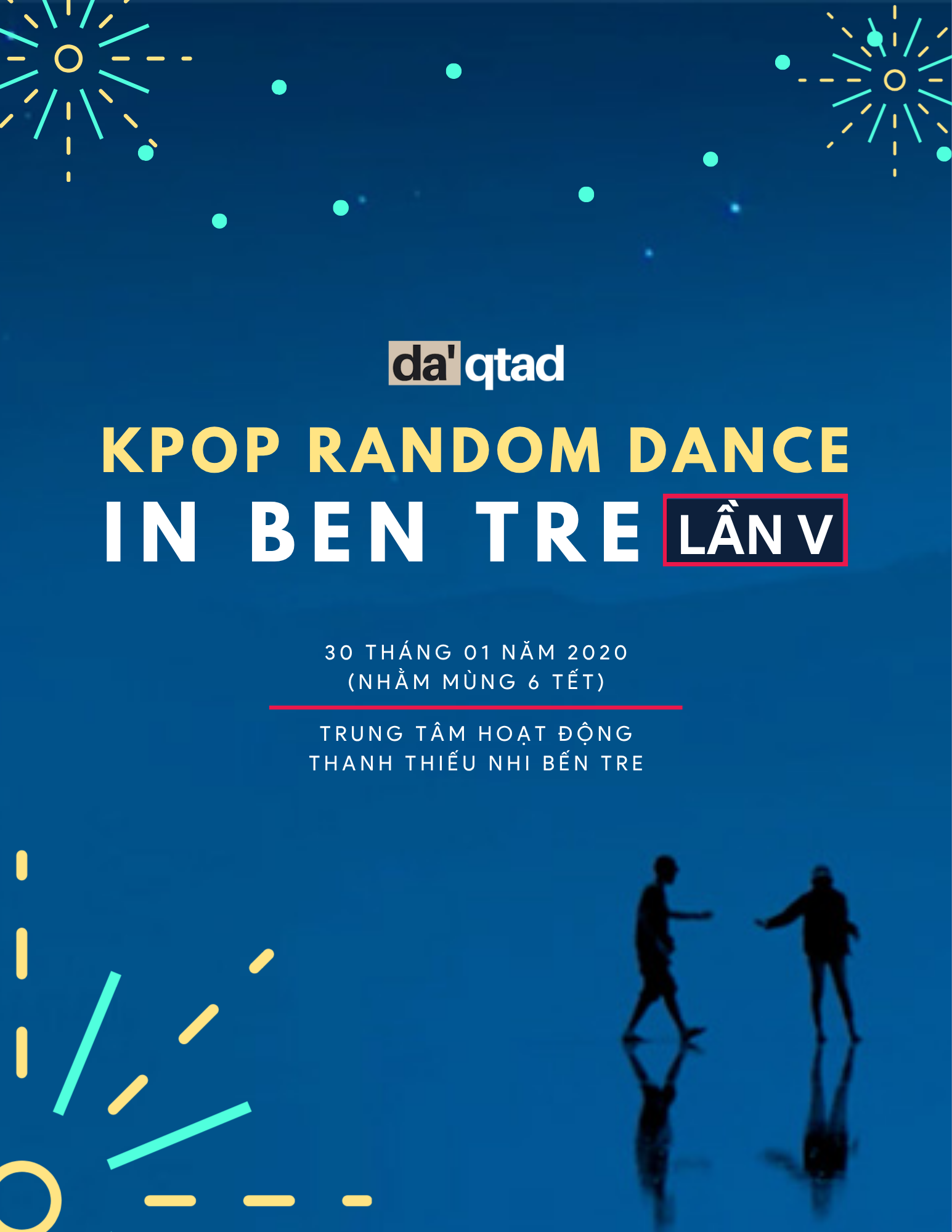 #RDD5 · ONE NEW YEAR. ONE ANNIVERSARY. event poster