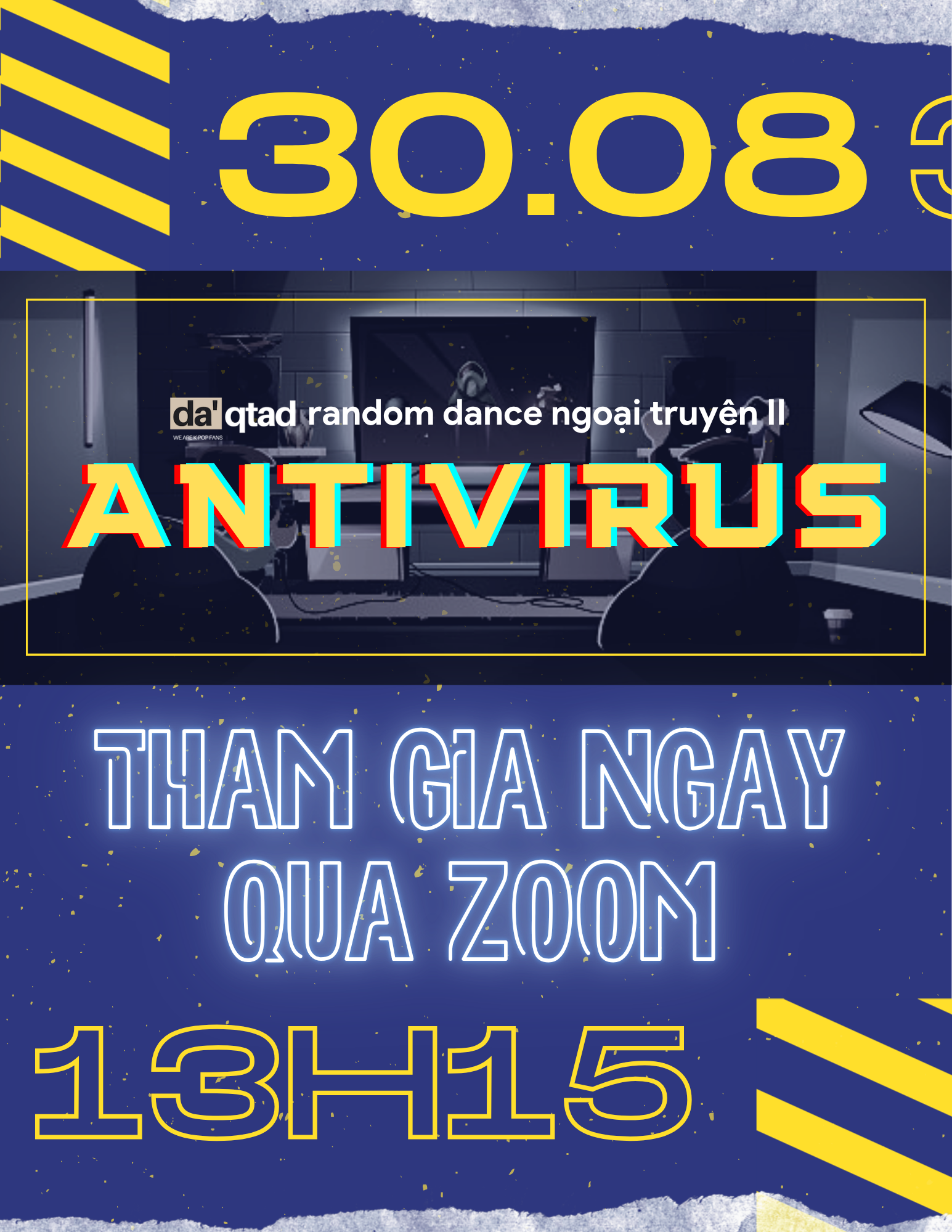 Spin-Off · ANTIVIRUS event poster
